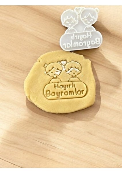 Çocuklar İçin Hayırlı Bayramlar Kurabiye Kalıbı fırsatları