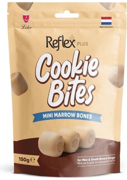 Cookie Bites Mini Marrow Mini ve Küçük Irk Yetişkin Köpek Ödül Maması 150 gr