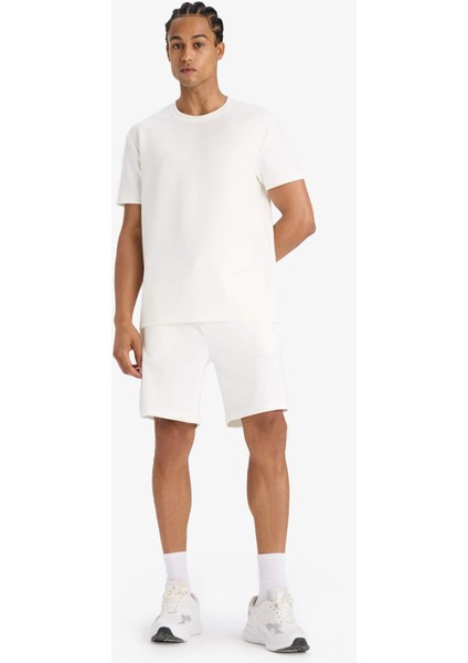 Fit Standart Fit Modal Sporcu Kısa Paça Şort F8393AX25AU