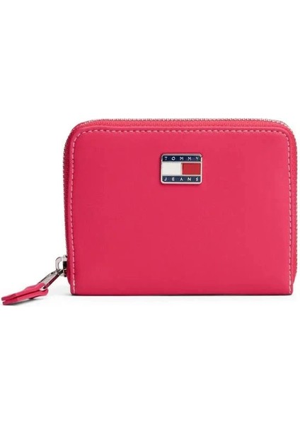 Tjw Cool Orta Boy Fermuarlı Kadın Kırmızı Cüzdan AW0AW18031XI5
