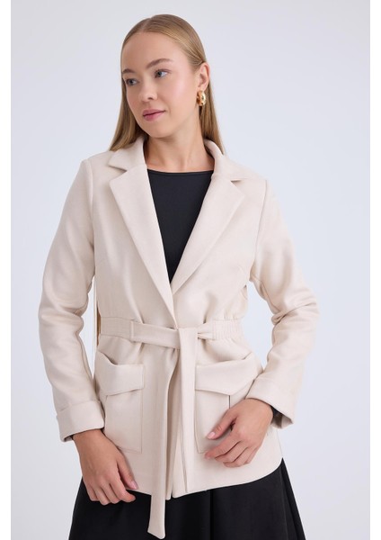 Belden Bağlamalı Süet Ceket fırsatları