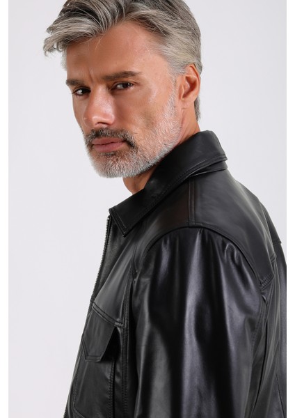 Lionra Erkek Deri Mont modelleri
