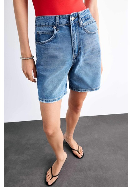 Regular Fit Jean Şort F9562AX25SM