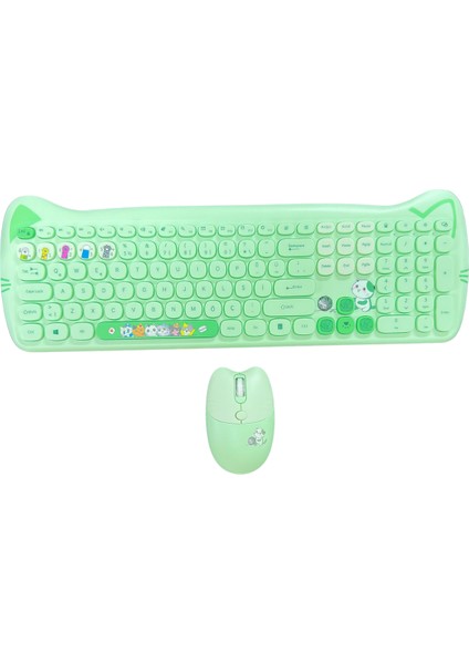 Geezerkitty Plus Kablosuz Sessiz Klavye Mouse Seti SMK-672 fırsatları