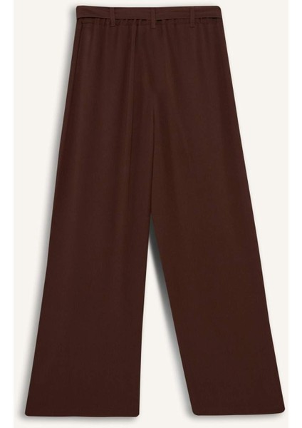 Culotte Geniş Paça Krinkıl Viskon Kapri C9565AX25AU