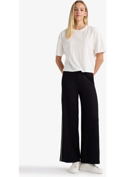 Straight Fit Cepli Düz Paça Eşofman Altı D6668AX25AU