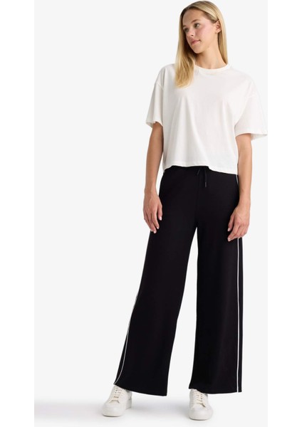 Straight Fit Cepli Düz Paça Eşofman Altı D6668AX25AU