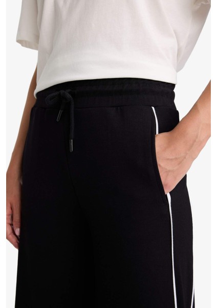 Straight Fit Cepli Düz Paça Eşofman Altı D6668AX25AU