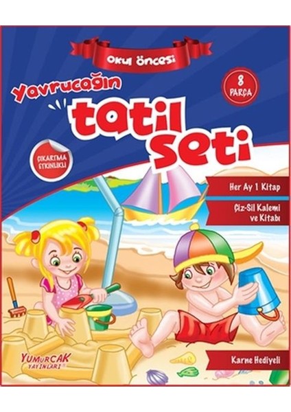 Yavrucağın Tatil Seti (3 Kitap)