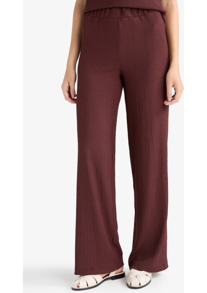 Straight Fit Düz Paça Bürümcük Pantolon C0200AX25AU