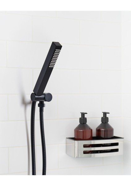 Şık ve Dayanıklı El Duş Başlığı, Pratik Kullanım, Siyah Renk ile Mükemmel Uyum