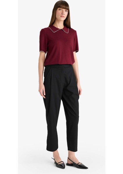 Barrel Fit Kısa Paça Bilek Boy Pantolon G0242AX25AU