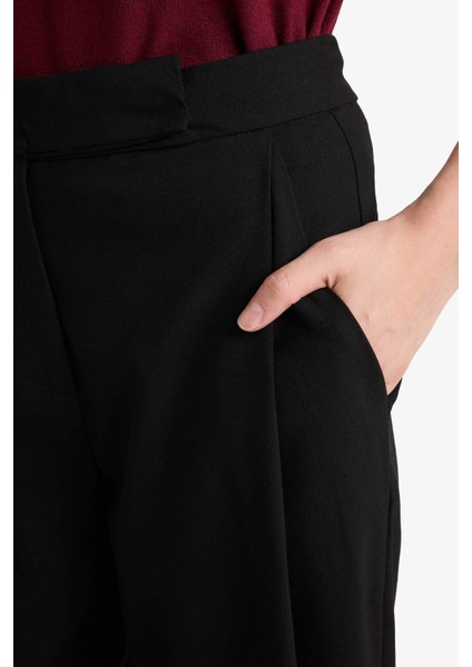 Barrel Fit Kısa Paça Bilek Boy Pantolon G0242AX25AU