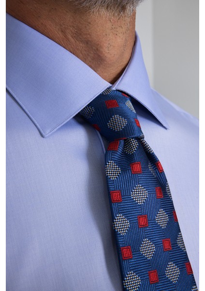 Platinium Regular Fit Mavi Erkek Gömlek PLTG004_D35 indirimleri