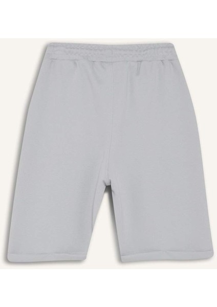Erkek Çocuk Beli Lastikli Pike Şort G1388A825AU
