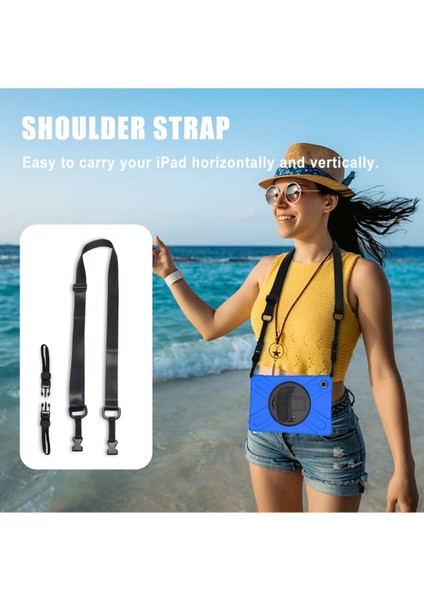 Zengezur Newface Samsung Galaxy T220 Tab A7 Lite 8.7 Kılıf Amazing Tablet Kapak - Mavi fırsatları