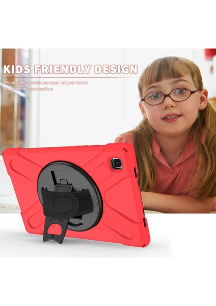 Zengezur Newface Samsung Galaxy T220 Tab A7 Lite 8.7 Kılıf Amazing Tablet Kapak - Kırmızı modelleri