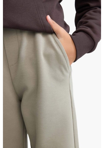 Erkek Çocuk Beli Lastikli Standart Paça Pantolon G2142A825AU