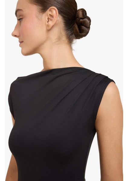 Tek Omuzlu Çıtçıtlı Body G1843AX25AU