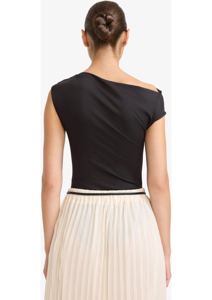 Tek Omuzlu Çıtçıtlı Body G1843AX25AU