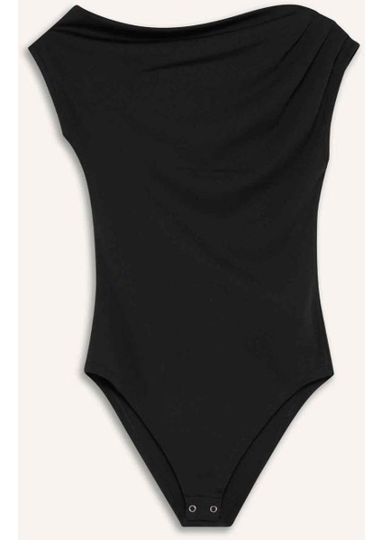 Tek Omuzlu Çıtçıtlı Body G1843AX25AU