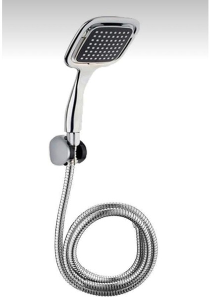 Şık ve Fonksiyonel Duş Seti, Spiral Hortum ve Başlığıyla Kolay Kullanım
