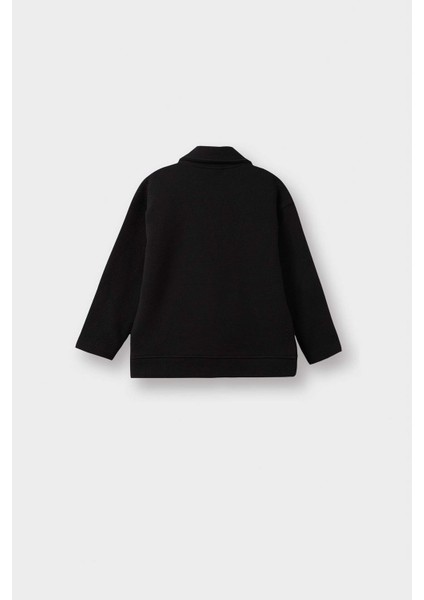 Erkek Bebek Gömlek Yaka Fermuarlı Hırka G1956A525AU