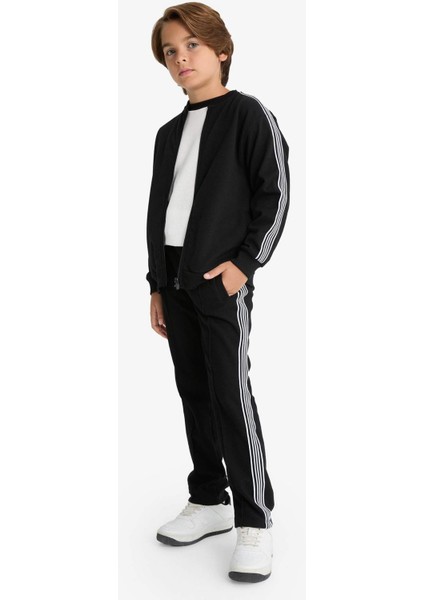 Erkek Çocuk Beli Lastikli Düz Paça Eşofman Altı G1787A825AU