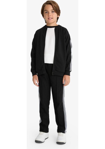 Erkek Çocuk Beli Lastikli Düz Paça Eşofman Altı G1787A825AU