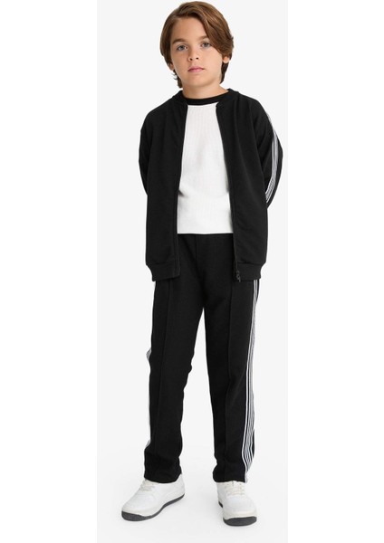 Erkek Çocuk Beli Lastikli Düz Paça Eşofman Altı G1787A825AU