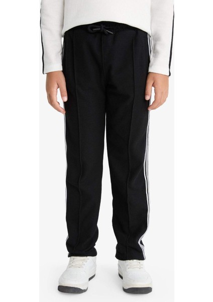 Erkek Çocuk Beli Lastikli Düz Paça Eşofman Altı G1787A825AU