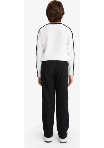 Erkek Çocuk Beli Lastikli Düz Paça Eşofman Altı G1787A825AU