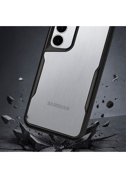 Samsung Galaxy S23 Ultra Kılıf Darbe Önleyici Kenar Renkli Silikon Kapak