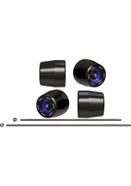 Yamaha Mt-09 Tracer Uyumlu Aks Koruma Takozu 2022 - 2025 (Mavi)