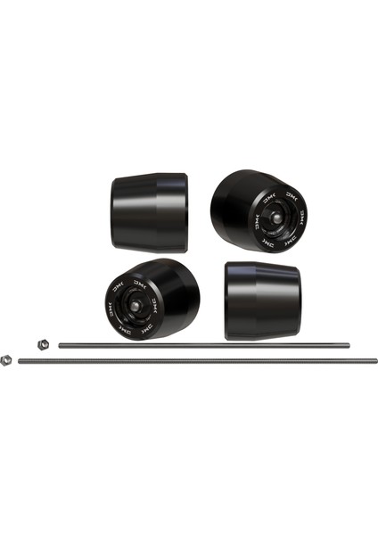 Yamaha YZF-R25 Uyumlu Aks Koruma Takozu (Siyah)