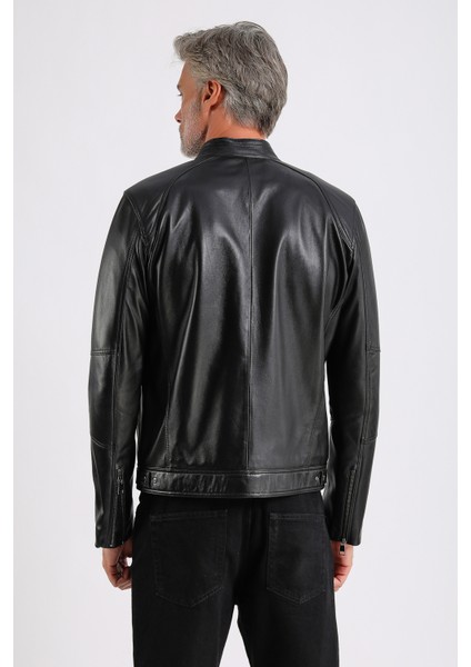 Derby Erkek Deri Mont