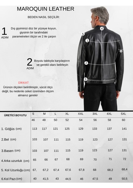 Derby Erkek Deri Mont