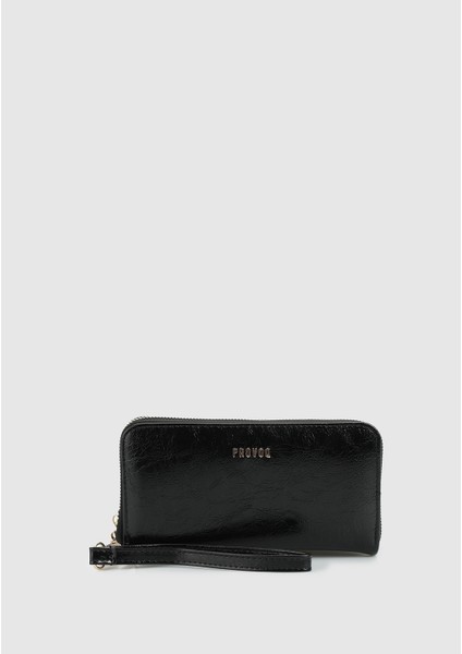 Siyah Provoq AD75 Siyah Cüzdan