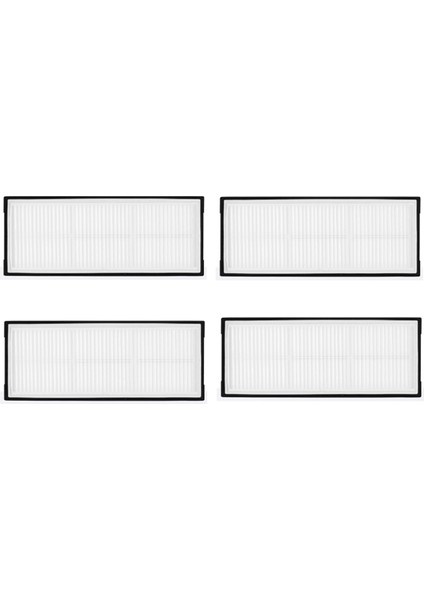 Roborock S8 Pro Ultra S8+ Süpüren Robot Hepa Filtre Yedek Parçaları Yüksek Verimli Filtre Aksesuarları 4 Pcs (Yurt Dışından)