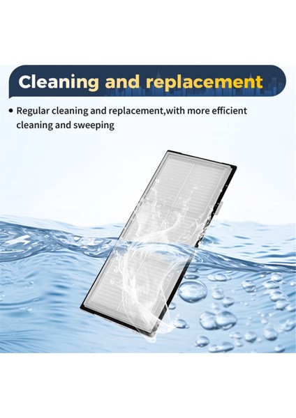 Roborock S8 Pro Ultra S8+ Süpüren Robot Hepa Filtre Yedek Parçaları Yüksek Verimli Filtre Aksesuarları 4 Pcs (Yurt Dışından) indirimleri