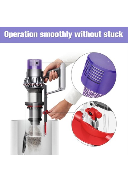 Dyson V10 SV12 Hayvan ve Mutlak Vakum Temizleyici Aksesuarları Için Filtre Yedek Parçaları ile Toz Kapı (Yurt Dışından) fiyatları