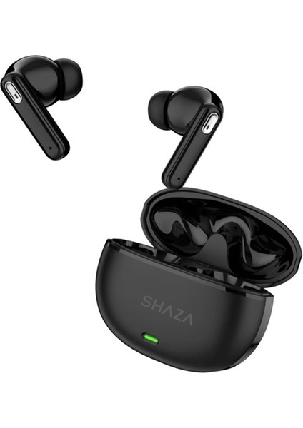 S Sound 8 Gürültü Azaltma Enc 4 Mikrofonlu Bluetooth 5.3 Tws Kulaklık Siyah