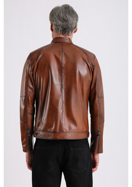 Derby Erkek Deri Mont