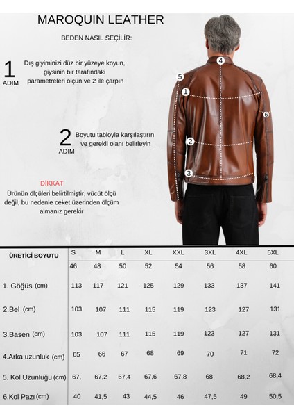 Derby Erkek Deri Mont