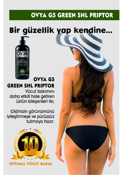 Anti Selülit G5 Masaj Yağı Green Shl Priptor 1000ML fırsatları
