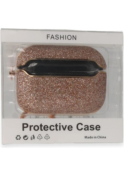 Zengezur Newface Airpods Pro 2 (2.nesil) Spell Simli Kılıf - Rose Gold