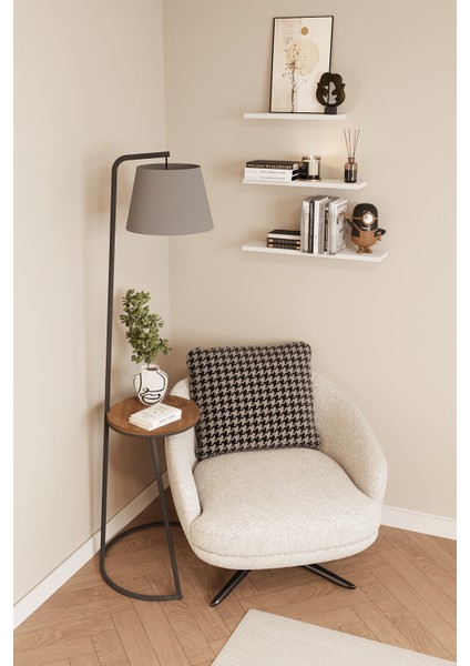 DF05102B 3'lü Dekoratif Raf Duvar Rafı modelleri