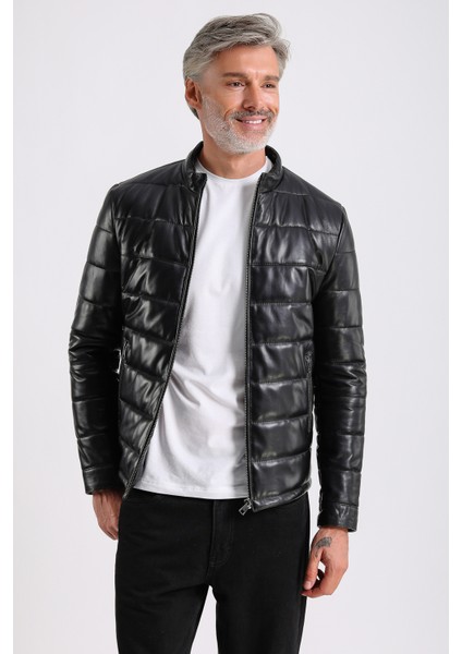 Arnold Erkek Şişme Deri Mont fiyatları