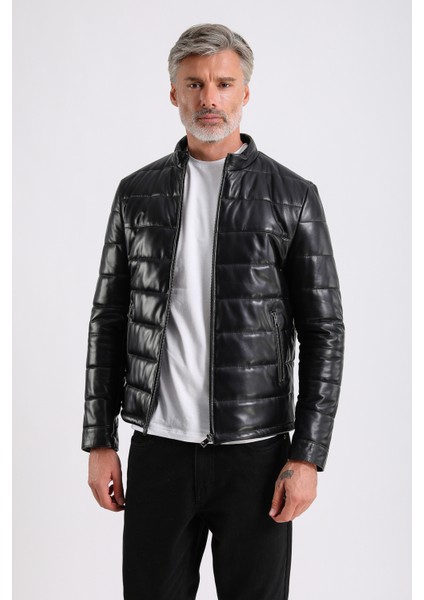 Arnold Erkek Şişme Deri Mont indirimleri