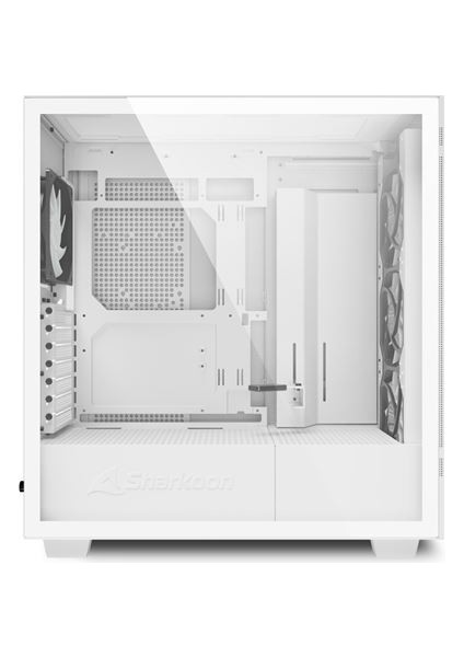 Rebel C50 Argb Fanlı Atx Beyaz Oyuncu Kasa